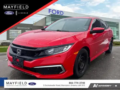 2021 Honda Civic LX Rallye Red Comes with 2 sets of tires Cloth. Recent Arrival! 2.0L I4 DOHC 16V i-...