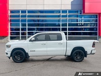 Stunniing Bright White 2022 Ram 1500 Sport 4X4, 8-Speed Automatic, HEMI 5.7L V8, Navigation, Heated... (image 1)