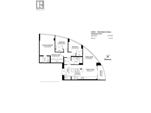 2303 1200 ALBERNI STREET Vancouver, British Columbia in Long Term Rentals in Vancouver - Image 25