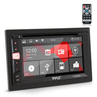 Pyle PLDN83BT Double Din 6.2'' Touch Screen Car Stereo - $179