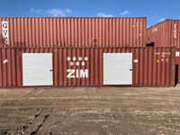 Shipping Containers  ( Sea-Can`s)  with Roll up Doors & Man Door