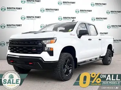 Z71 Off-Road Suspension, Factory 2 Inch Lift, Black Wheels, Blacked Out Styling, Android Auto, Apple...