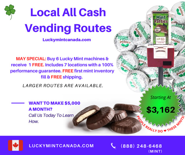 Make Money-Canada'’s #1 Wrapped Candy Vending Business in Other Business & Industrial in Moncton - Image 2