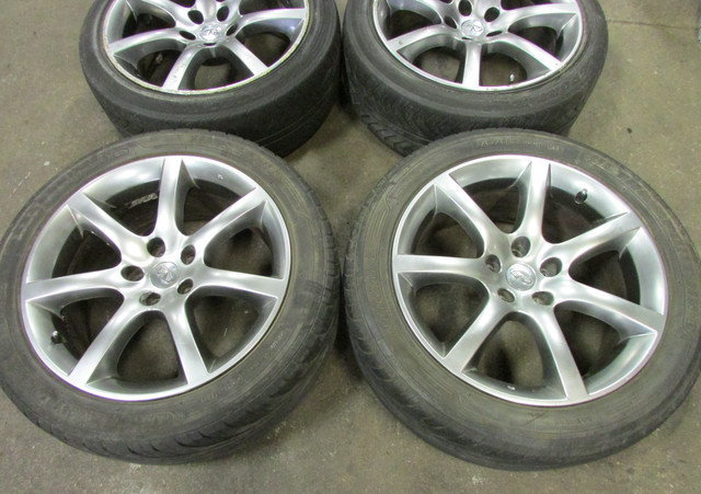 Infiniti G35 OEM Rims 245/45R18 225/45R18 in Tires & Rims in Mississauga / Peel Region - Image 2