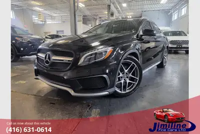 JUST TRADED IN AT A TESLA STORE. TOP OF TH LINE GLA 45 AMG IN MINT CONDITION IN AND OUT. BLACK ON BL...