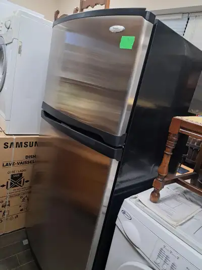 Fridge. Stove. Stainless Steel., View more