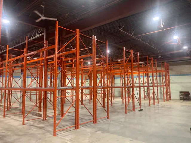 NEW AND USED PALLET RACKING BEAMS - VARIOUS SIZES - CALL NOW in Industrial Shelving & Racking in Oakville / Halton Region - Image 2