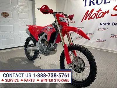 Check out this very clean, CRF450R at True North Motor Sports with just 11 hours!!! Powered by 449 c...