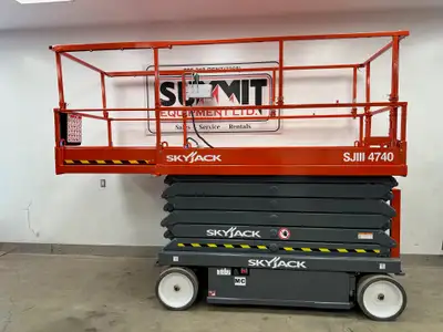 Skyjack SJIII 4740, Genie, JLG, , Snorkel, MEC, lift, scissor, 4047, 4740, 1930, 3246, narrow, charg...
