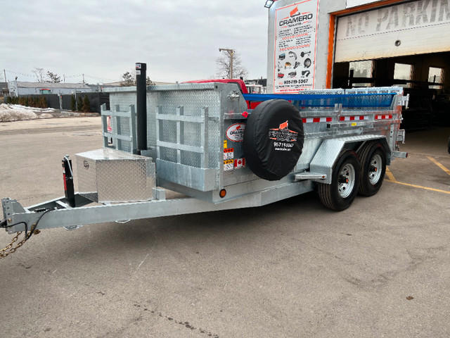 NEW DUMP TRAILERS MANUFACTURED BY CRAMERO TRAILERS Since 1976 in Cargo & Utility Trailers in Hamilton - Image 2