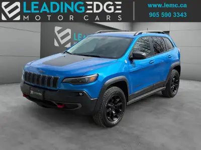2019 JEEP CHEROKEE TRAILHAWK ELITE 4X4LOADED - 4X4 - PANORAMIC MOONROOF - LEATHER - HEATED SEATS - N...