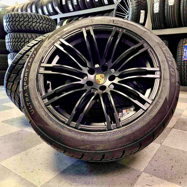 20" Porsche Macan Wheel & Tire Package | 275/45R20 Tires in Tires & Rims in Calgary - Image 2