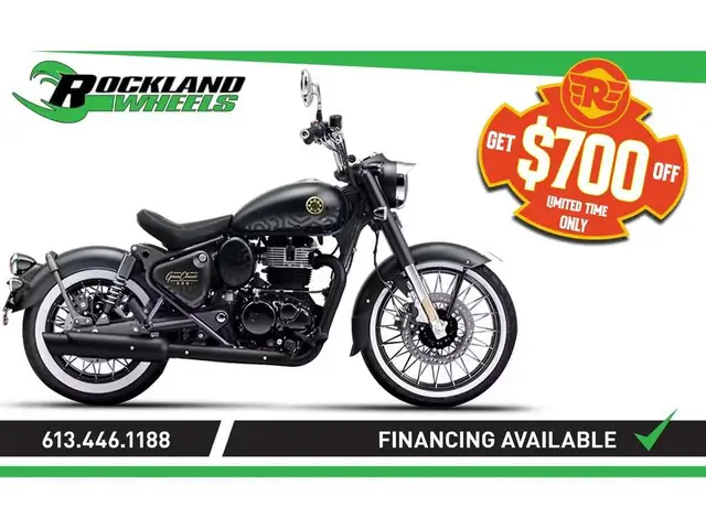 2026 Royal Enfield GOAN CLASSIC 350 - SHACK BLACK in Sport Touring in Ottawa - Image 2