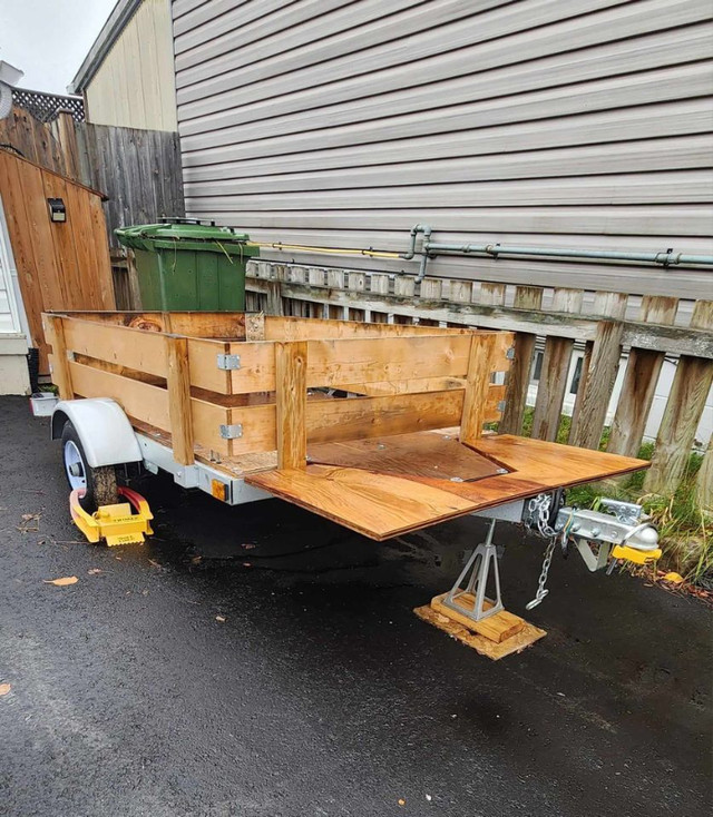 Trailer, 6'x4' . Galvalume Plus steel, Assembled this spring, NE in Other in Pembroke - Image 2