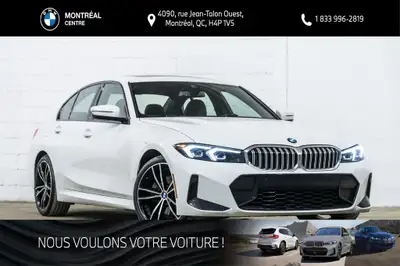 *English below* *Français:* Ce BMW 330i xDrive Sedan, provenant d'un seul propriétaire ayant effectu...