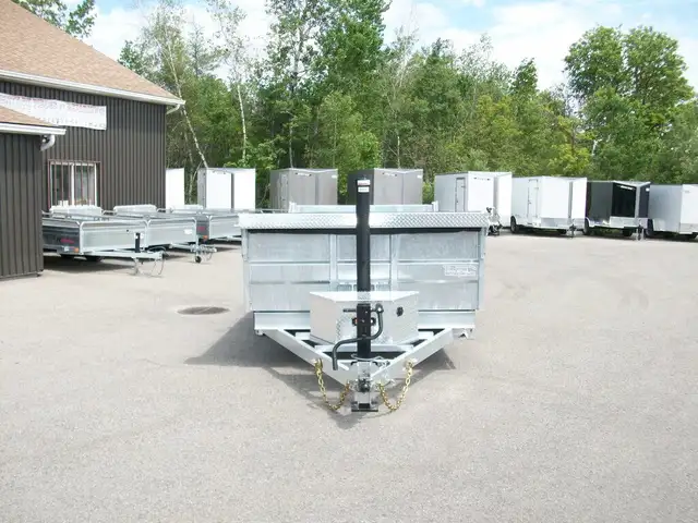 2025 K-Trail DOMPEUR 82in. X 14' 2 ESSIEUX 7000LB. CONTRACTEUR U in Cargo & Utility Trailers in Laval / North Shore - Image 4