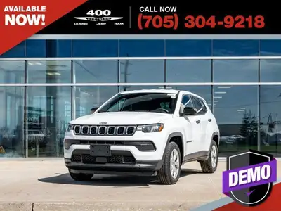 | PREVIOUS DEALER DEMO | Get ready to explore with confidence in the 2025 Jeep Compass Sport 4x4 a c...