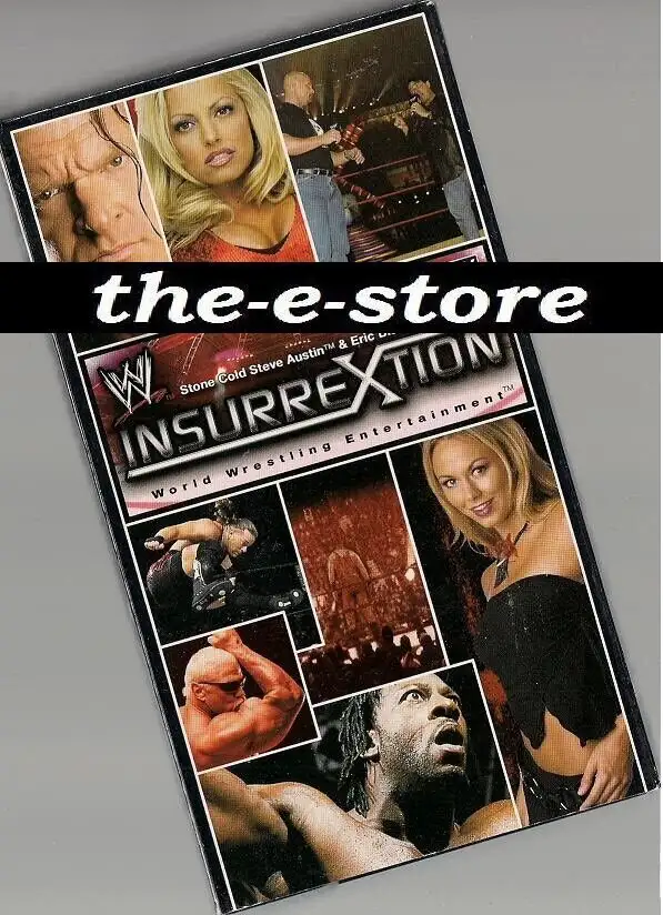 Wrestling VHS/DVD 2003 - INSURREXTION. ENGLAND. WWE/WWF/WCW/NWA.