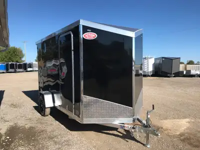 LEGACY SERIES ALL ALUMINUM FRAME 6' X 12' SINGLE AXLE CARGO WITH RAMP DOOR AND POLYCORE PANEL UPGRAD...