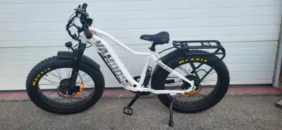 BOW RIDGE SPORTS COCHRANE 403 932 2019 This Vamoose Super Mammoth AWD e-bike comes with two 52V 750W...