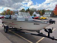 16’6” Length! 60HP Mercury 4Stroke Outboard Motor! Minn Kota Trolling Motor Included! Trailer Includ... (image 6)