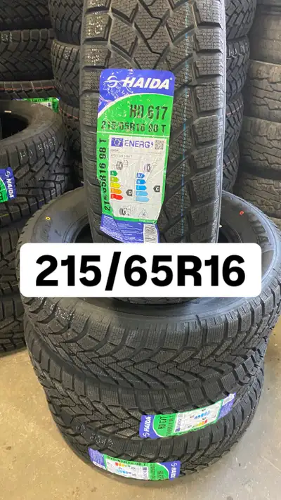 size:215/65R16 NEW WINTER TIRES BRAND:HAIDA INSTALLATION AND BALANCE IS AVAILABLE ADDRESS:2520 CENTR...
