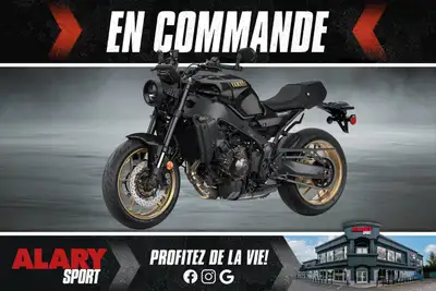 Alary Sport Cette MOTOCYCLETTE YAMAHA XSR900 2026 est disponible DÈS MAINTENANT! Contactez-nous au 4...