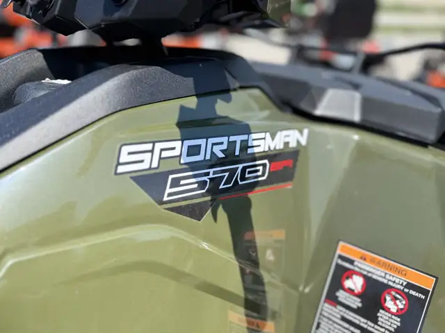 2026 Polaris Sportsman 6x6 570 Sage Green in ATVs in Barrie - Image 9