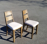 Pair of counter chairs
