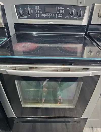 ONLY $250 Whirlpool 30" Stainless Steel Electric Stove Oven Rang, View more