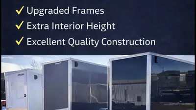 2026 Newport 6x12 Enclosed Trailer 6x12 plus vnose 84in. interior Ramp door Drymax interior D rings...