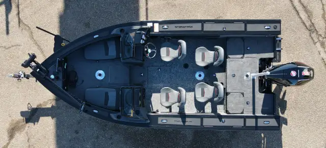 2025 TRACKER Targa V19 Combo TE Aluminum Fishing Boat in Powerboats & Motorboats in Vernon - Image 10