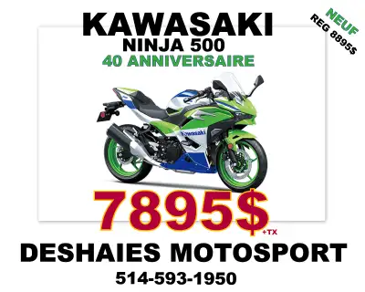 --- MOTO NEUVE FINANCEMENT FACILE SUR PLACE 514-593-1950
