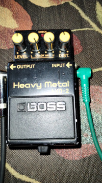 Rare-1988 Boss Heavy Metal HM-2 MIJ exc cond Metallica Pantera