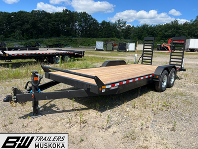 Canada Trailers Equipment Trailer 20' by 7' with 15,000GVWR See more inventory online at www.bwtrail...