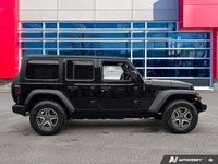 Lease Return, Super Low Kilometers, One Owner, Black 2022 Jeep Wrangler Unlimited Sport 4X4, 8-Speed... (image 6)