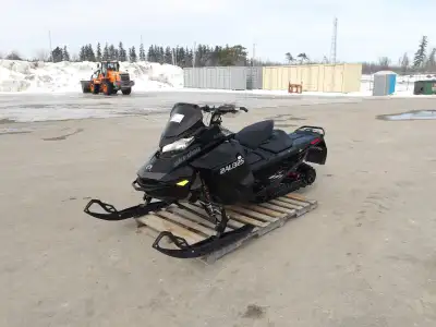 SELLING IN AUCTION-2021 Ski-Doo Renegade X 850 Snowmobile, SERIAL#: 2BPSUMJ6MV000090, DETAILS: Rever...