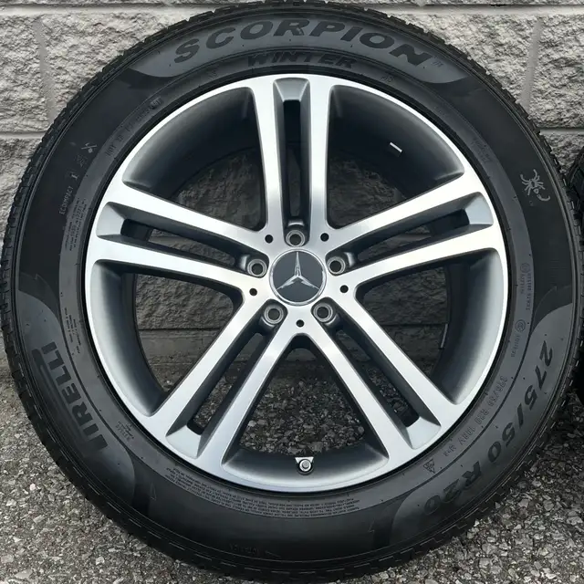 (95%) 4x Mercedes GLE 350 / 450 20" OEM Winter Wheels Package in Tires & Rims in City of Toronto - Image 3