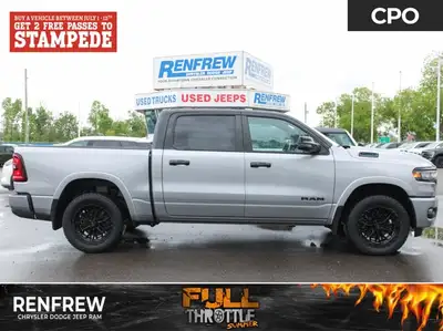2025 Ram 1500 Big Horn Crew Cab 4x4 is a local trade with a no accidents history. It has a perfect m...