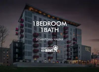 1 Bedroom 1 Bath Apartment Downtown Halifax October 2025