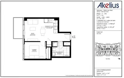 fully renovated one bedroom apartment near McGill - ID 3563, View more