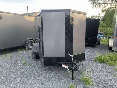 sell cargo trailer enclosed trailer remorque trailer fermé no- galvanize + also some utility galvani...