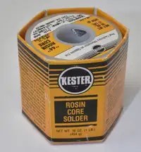New Kester 44 Rosin Core Solder 454g