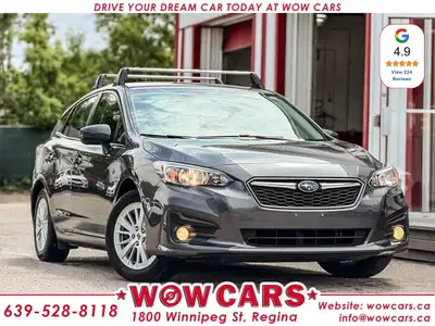 2018 Subaru Impreza Premium AWDOdometer: 123,175kmPrice: $18,990+taxFinancing Available WOW Factors:...