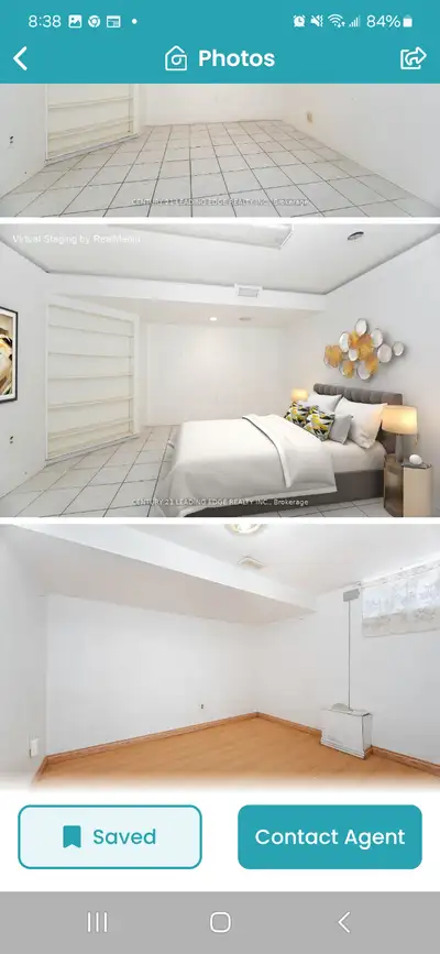 Two bedrooms basement unit available for rent starting from Aoril' 26 in a family friendly environme...