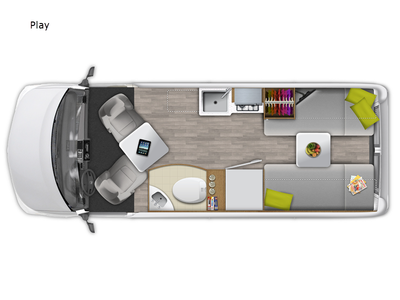 Please Call Us At 613.851.7326 with any questions? Roadtrek Class B gas motorhome Play highlights: P...