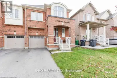 BASEMENT - 69 VEZNA CRESCENT Brampton (Credit Valley), Ontario