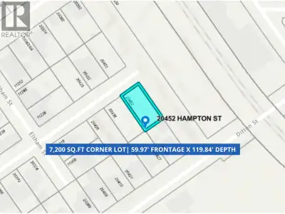 Exceptional Opportunity in the Heart of Hammond, Maple Ridge! Discover this spacious 7,200 SQ FT lot...