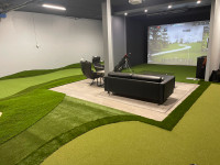  3000 SQ FT Unique Indoor Golf Studio for Rent by Hour