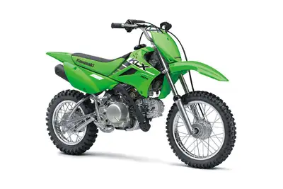 Whether its a friendly bike for beginners or an instrument of amusement, the KLX110R and the slightl...